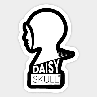 Daisy Skull (R) Sticker